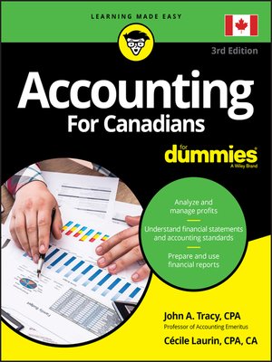 cover image of Accounting For Canadians For Dummies